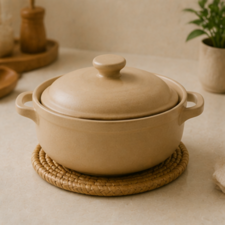 Home-Use Heat-Resistant Clay Pot